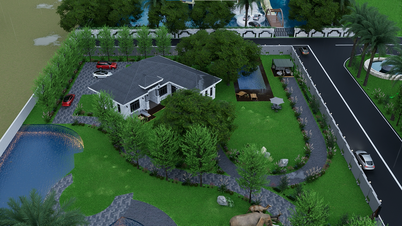 3D Model Farmhouse